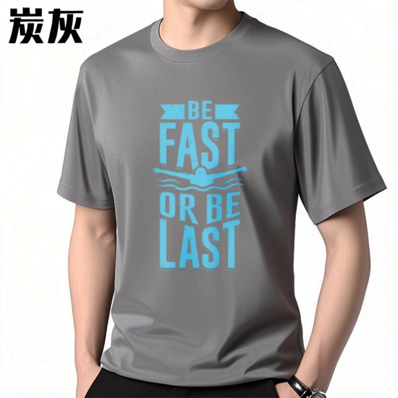 Cheap Tshirt Solid Color Unisex Oneck tshirt Black Be Fast Or Be Last Retro For her Tee shirt Mens Tshirt Classic Tshirt