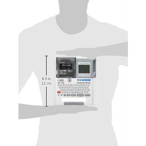 Kingjim Label Writer "Tepla" PRO SR530 (Compatible label width: 4-24mm width)