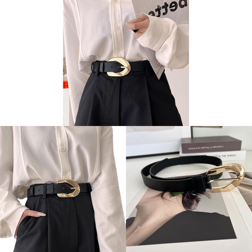 Retro Pu Leather Waist Belt For Dresses And Coats Spring 2024 Fashion Accessory