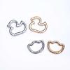 Duck Tulip Flower One-Touch Carabiner Key Holder Keyring Accessories
