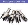 Woodworking Plug Cutter Drill Bit Set 6mm 10mm 13mm 16mm Countersunk Hole Repair Chamfered Bits