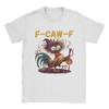 FCawF Farm Rooster FCAWF Chicken Humor T Shirt Summer Cotton TShirts for Men Hippie Tee Shirt Short Sleeve Funny Tees