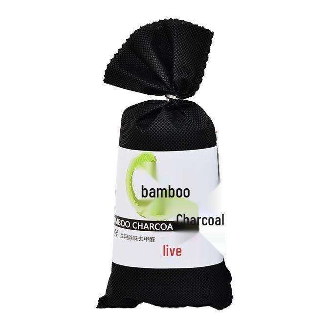 100g Activated Bamboo Charcoal Bag for Car - Removes Odors & Formaldehyde