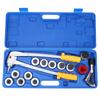 Copper Pipe Expander Tubing Flaring Tool Lever Type Tubing Expanding Tool Portable Manual Copper Aluminum Pipe Tube Expander Kit