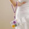 Rubik's Cube Pill Box with Lanyard: Portable Weekly Medicine Organizer and Sealed 7-Day Pill Dispenser