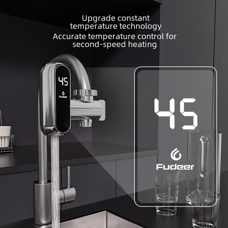 Instant Electric Water Faucet - Quick 3-Second Heating, Hot & Cold Dual-Use, Compact Design for Easy Installation