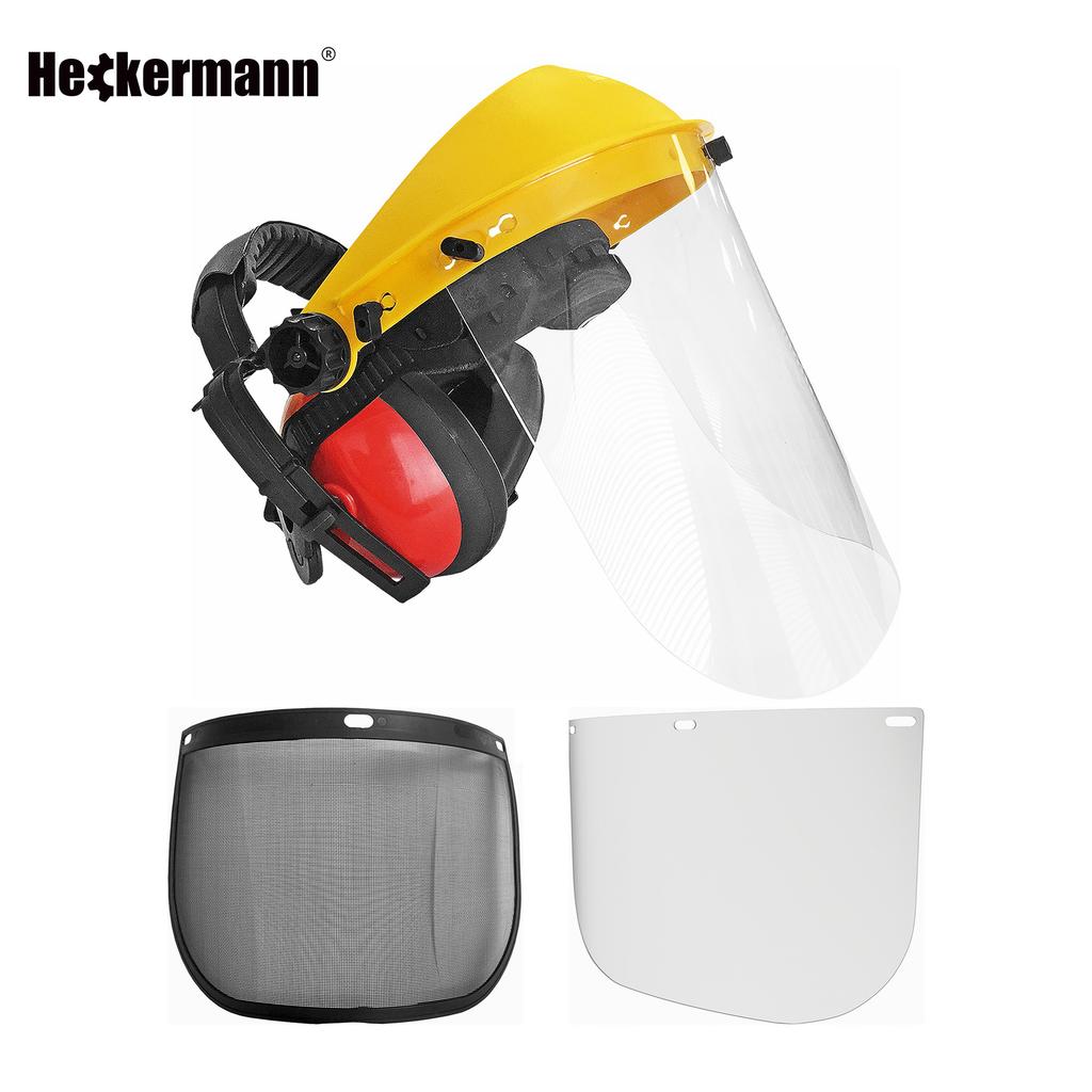 Heckermann 8801 protective mask with earmuffs