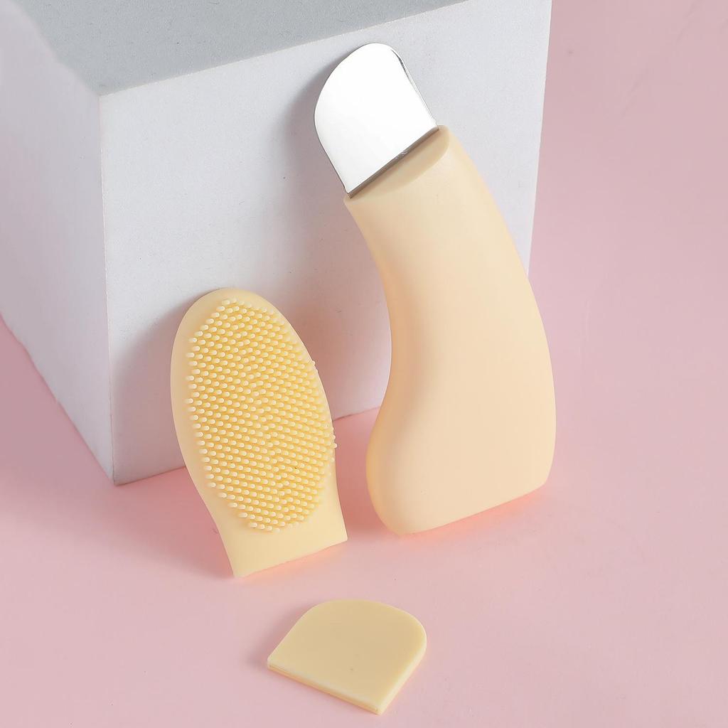 Silicone Blackhead Remover & Face Wash Brush - Manual Pore Cleansing Tool
