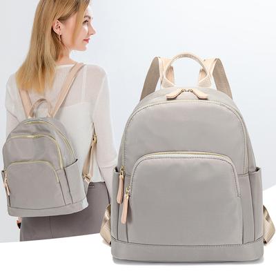 İlkbahar ve Yaz Basit Boş Zaman İş Seyahat Sırt Çantası Kadın Moda Büyük Kapasiteli Sırt Çantası Seyahat Çantası Okul Çantası