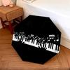 1PC Piano Keys Umbrella Portable Folding Umbrella Iron Frame Hole Bone Structure Outdoor Home Umbrella A21