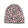 Shein autumn and winter new wool hat fashion versatile thermal hat casual cycling ear hat leopard print knitted hat women