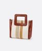 Fasciera Luxury Leather Handle Mini Tote Bag (S)_Arias07