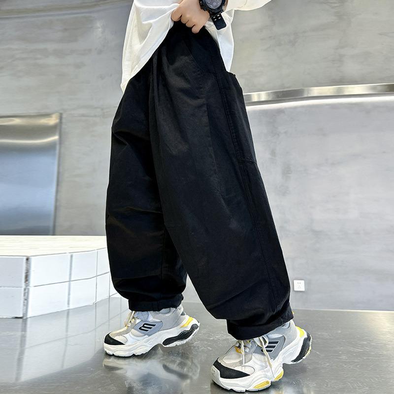 2025 Jungen Casual Weitbeinige Cargohose für Frühling und Herbst