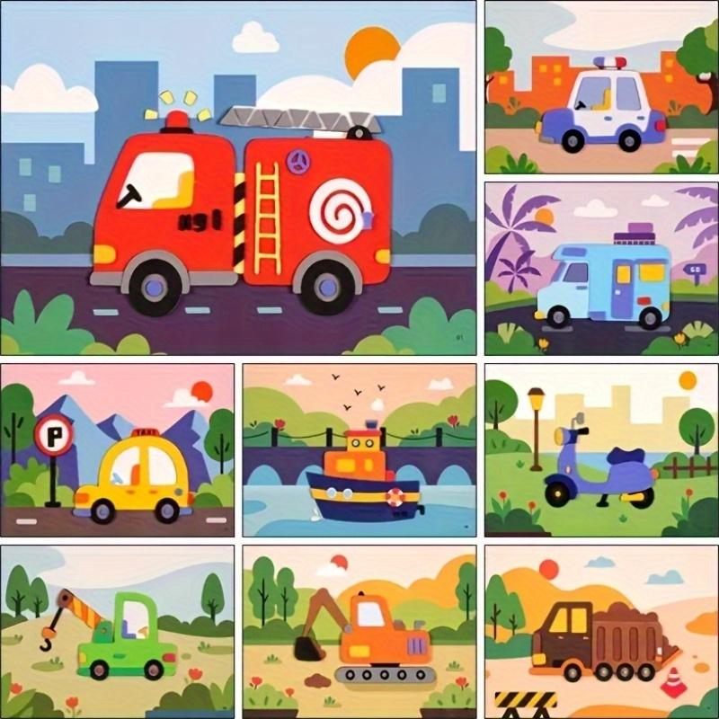 20 Pieces of 3D Sticker Puzzles Art Enjoyable DO-IT-YOURSELF Games ideal for Children Can Be Painted and
