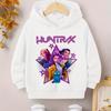 KPop Demon Hunters Barnehettegensere Jenteklær Barn Film Ny Genser Langermet Pullover K-Pop Demon Hunters Fritidstopper