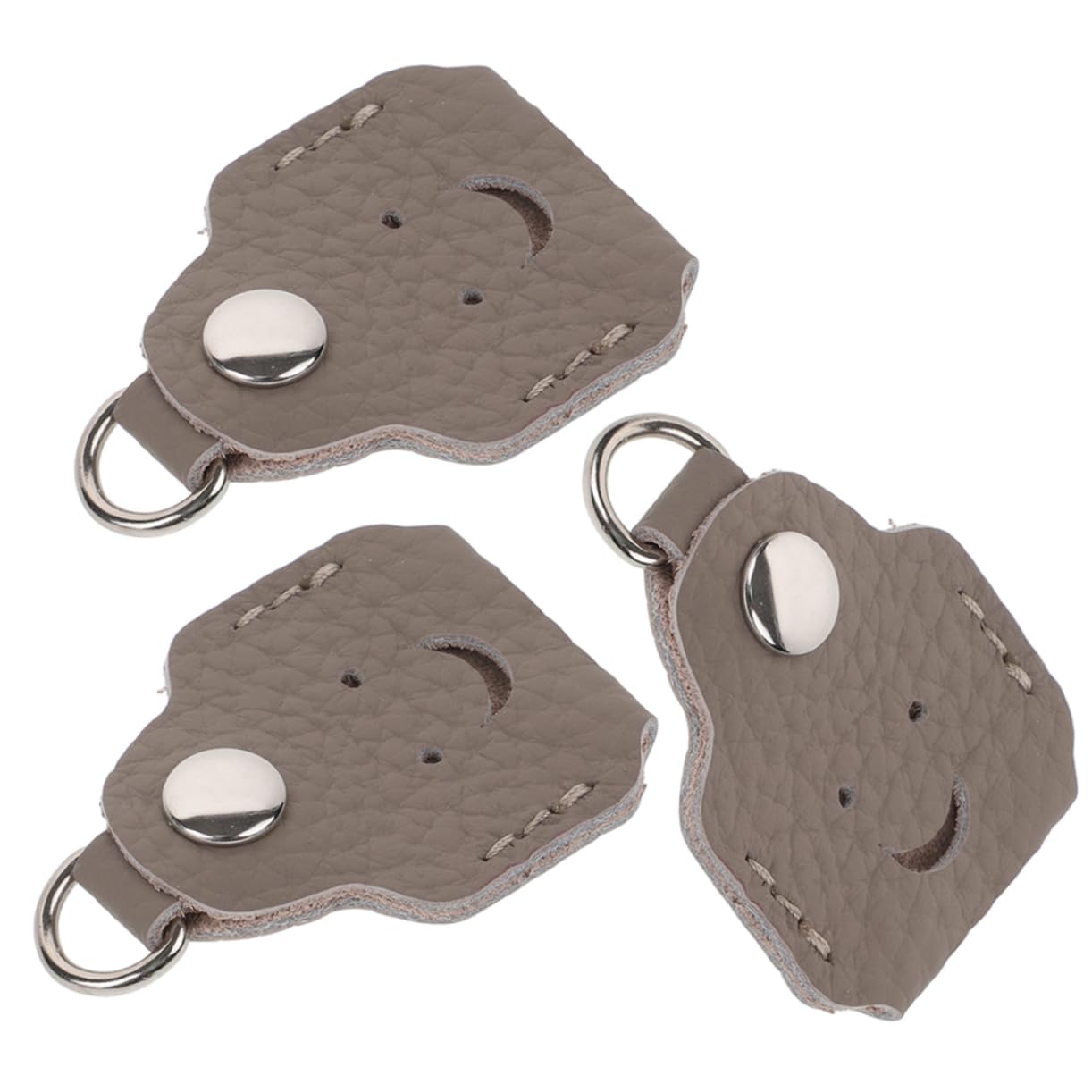 

LALADEFIEE 3pcs Key Case Key Cover Cap Home Key Cover Key Cap Cover Auto 5.20X3.50X0.20CM серый