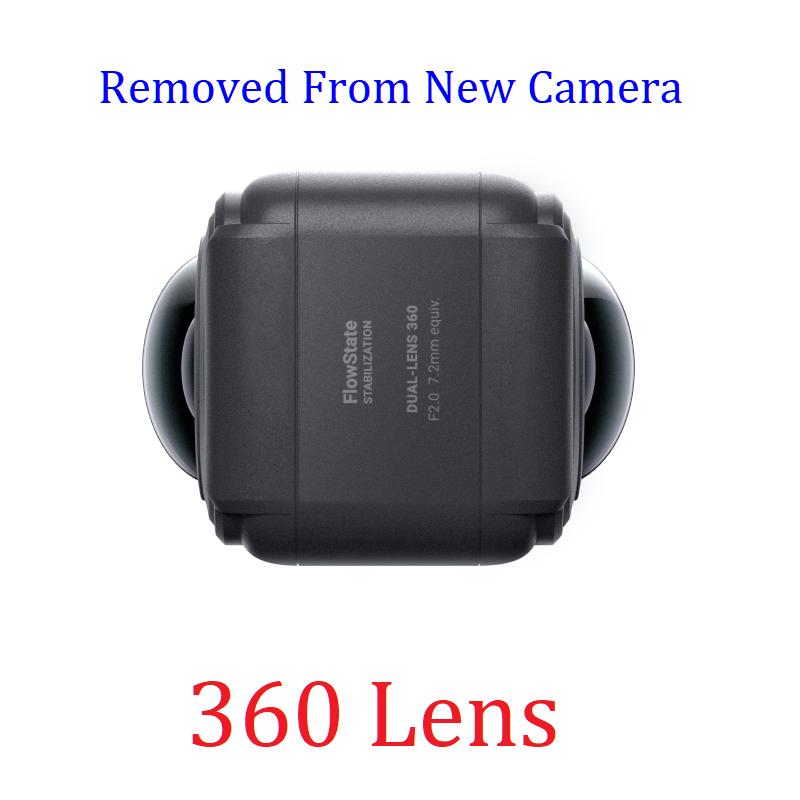 Insta360 ONE RS / R Core Lens 4K Boost Lens 360 1-Inch Wide Angle Lenses Repair Spare Parts For Insta 360 Accessories