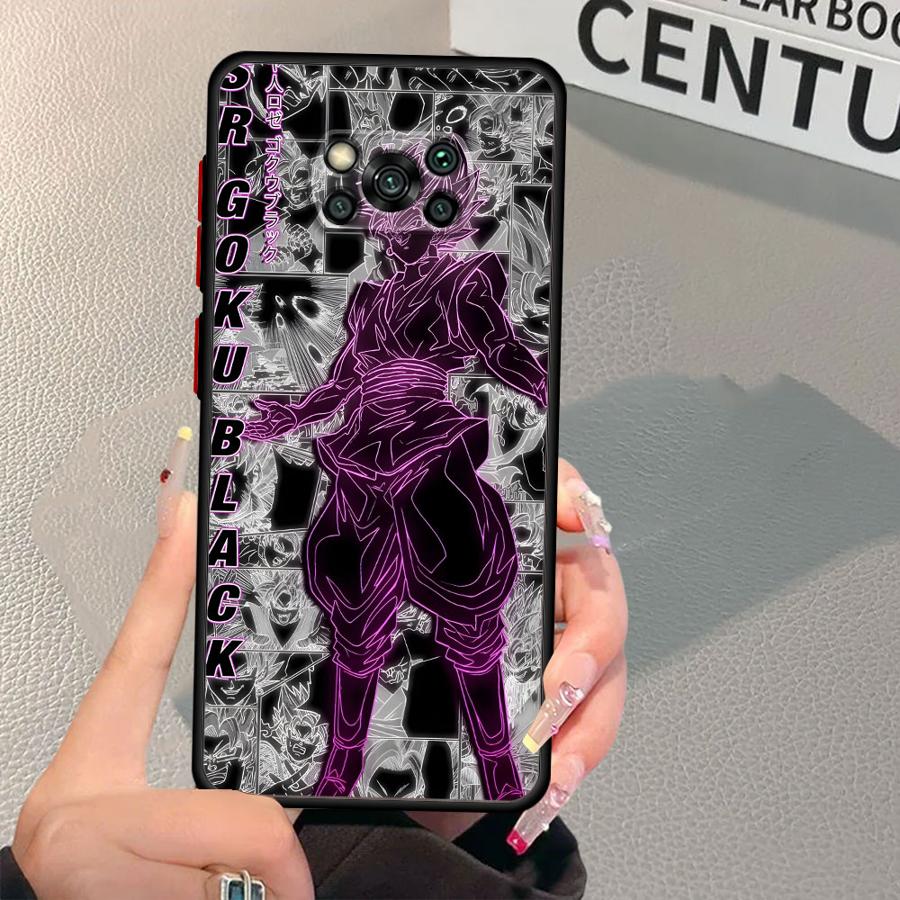 Dragon Ball Goku Comic Back Phone Cover Case for Xiaomi Poco X3 X4 X5 Pro M5s C40 F3 C50 C51 X3 NFC