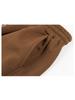 GUBIN Applique Point Sweatpants - Brown