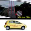 For Toyota Vios/Yaris L/FS 2005-2014- Car PC Material Pillar Post Cover Door Trim Window Molding Sticker Plate Accessories