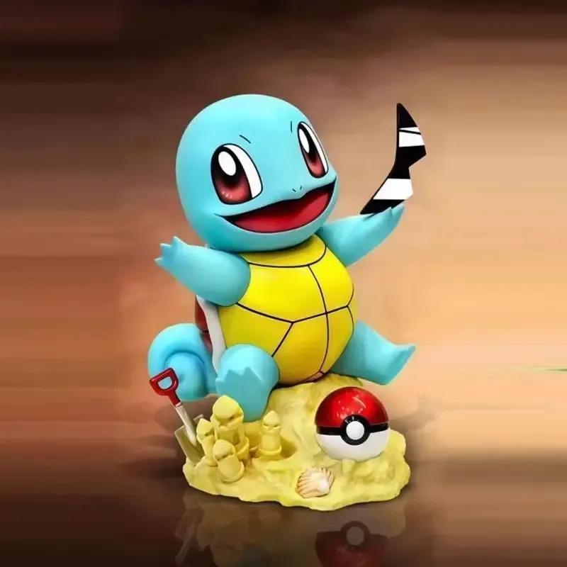 9Cm Replica Pokemon Bulbasaur Charmander Anime Figure Sceptile Gk Handmade Doll Anime Peripheral Trendy Play Model Ornament