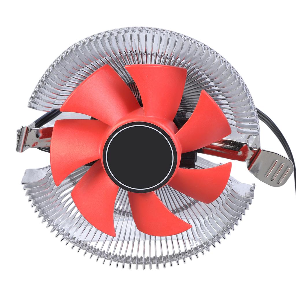 2200 U/min CPU-Kühler CPU Leiser Lüfter 7 Große Lüfterblätter CPU-Kühlkörper für Intel LGA775/1155 für AMD AM2/3 Luftkühlung