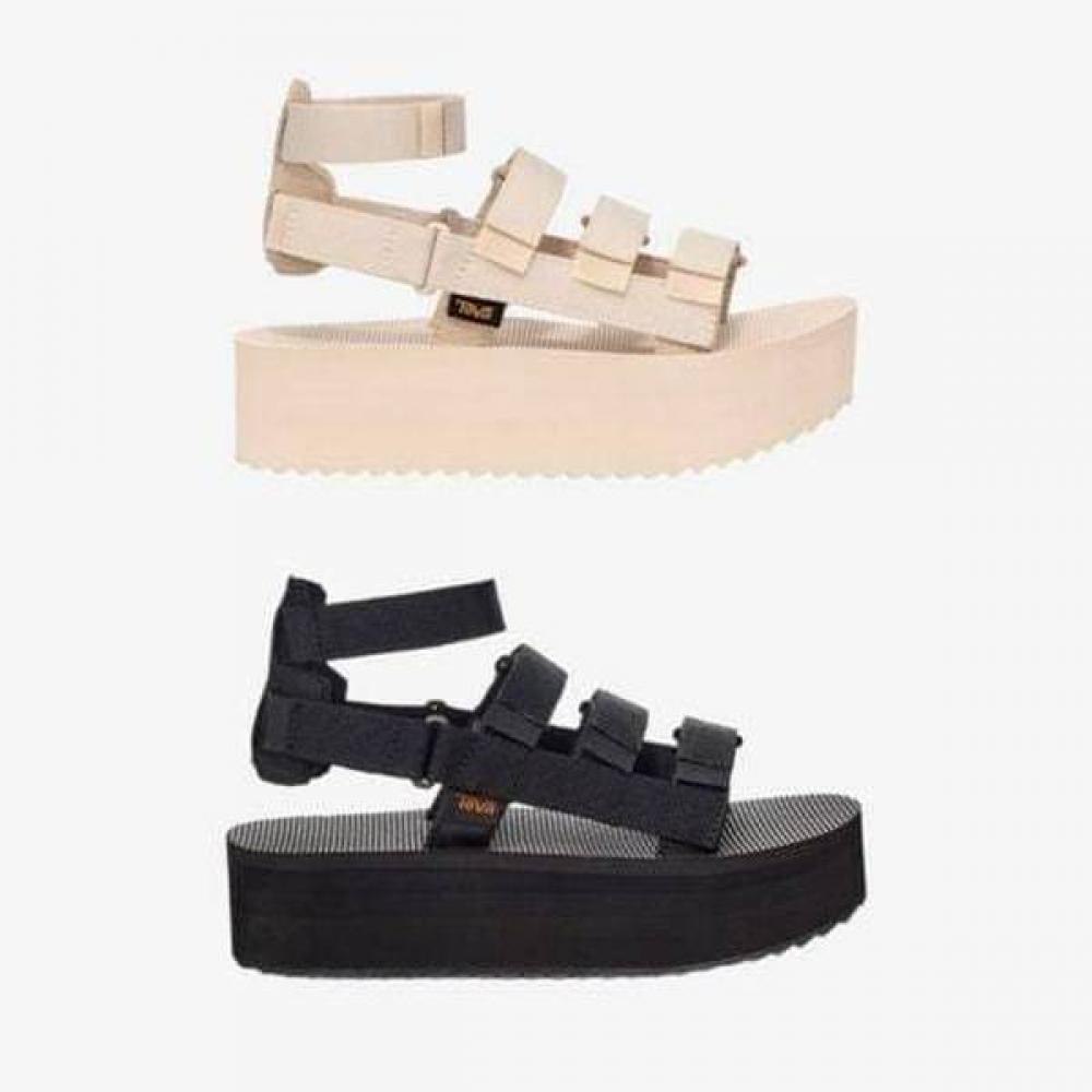 

Teva Women S Platform SandalS Height increaSing Mevia Stvf2516810 Blk Bir BLK/250