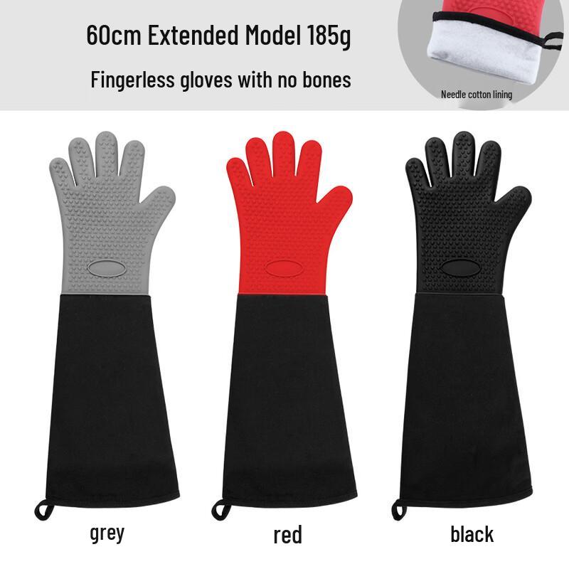 

Extended Five-Finger Baking Gloves