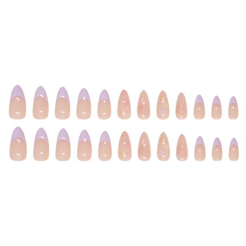 Fake Nails French Wearing Nail Three-Dimensional Bow Removable Nail Patch Flower Nail Patch Nail Patch