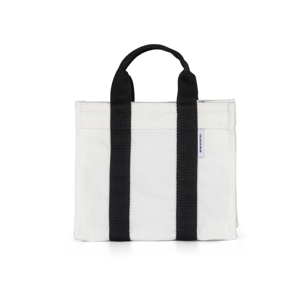 Salon De Maar Cité Mini Tote Bag White