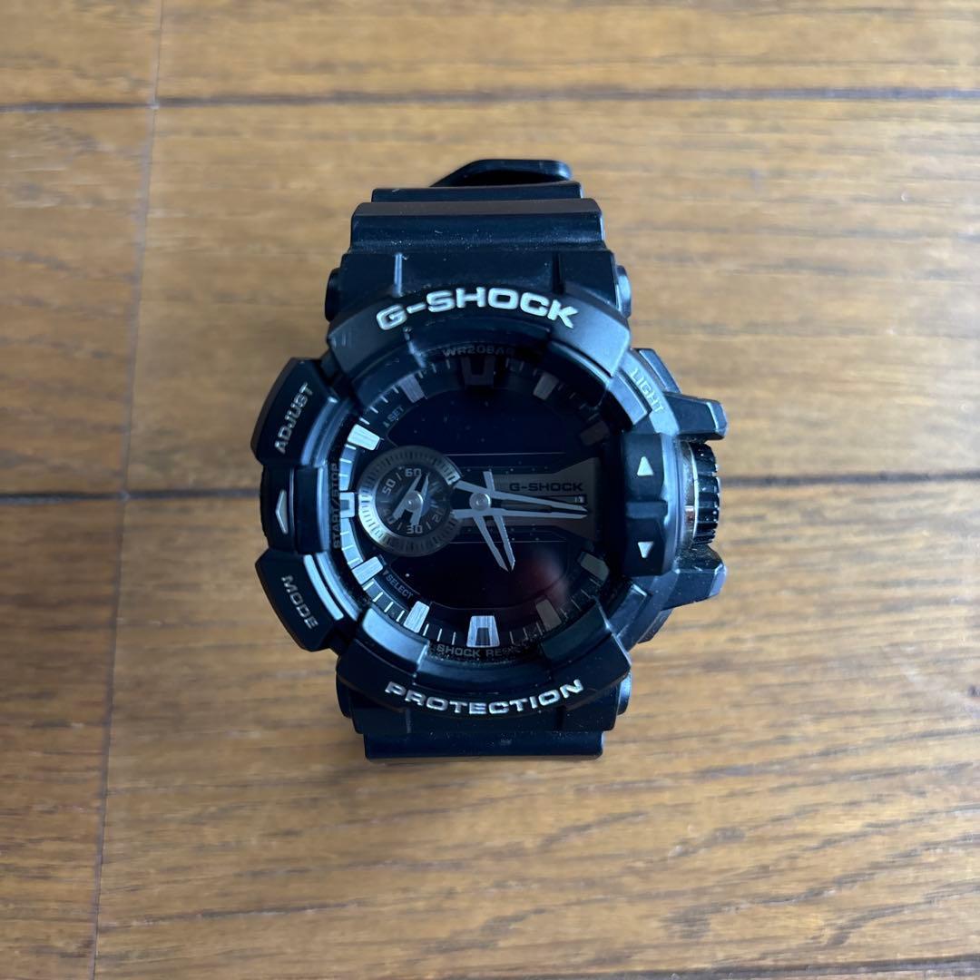 Used CASIO G-SHOCK GA-400 black watch body
