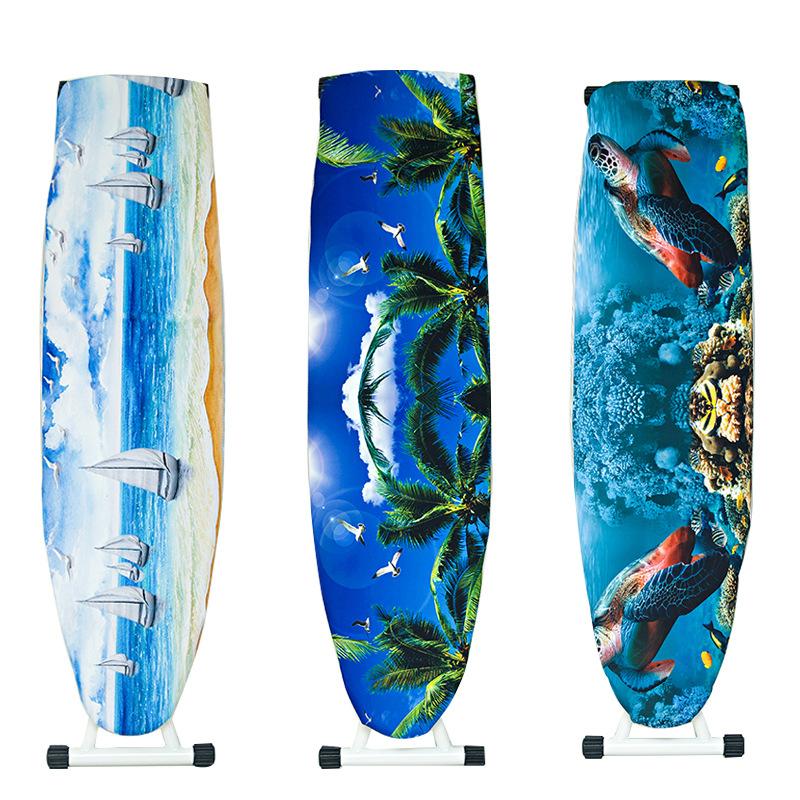 Canvas Ironing Board Cover Heat Resistant Printed Ironing Board Cover Ironing Board Accessories Protector Cover Home Decor
