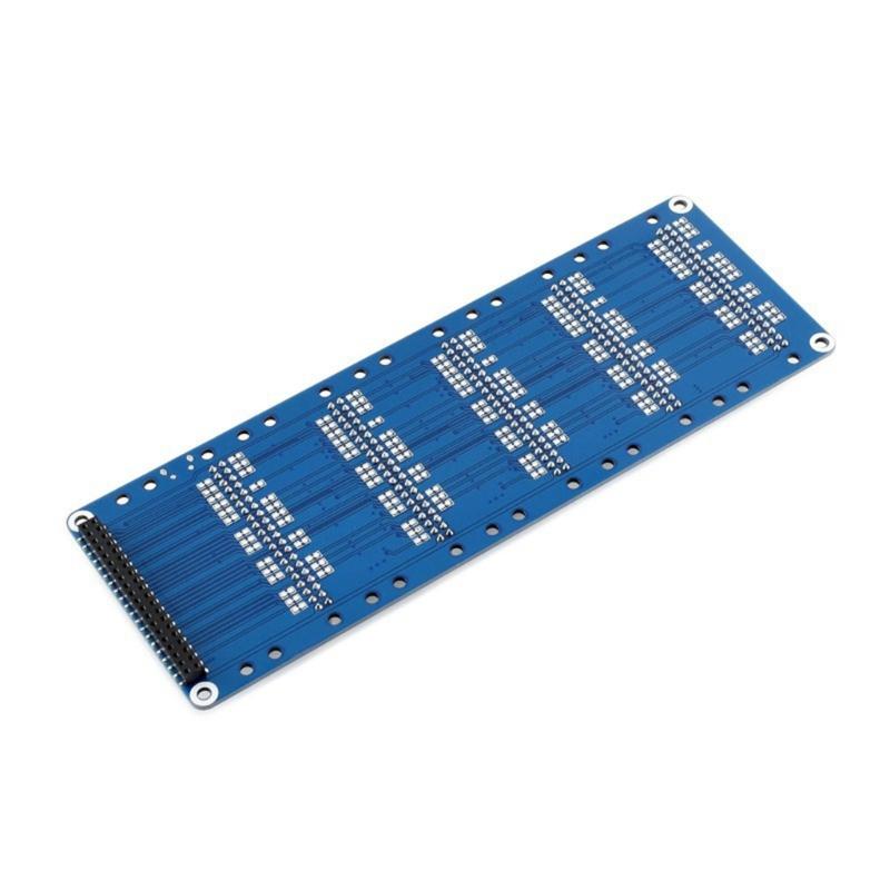 for  Stack HAT Expansion Board Stacks to  HATs at once 2x20pin Header for  4B 3B GPIO Expansion