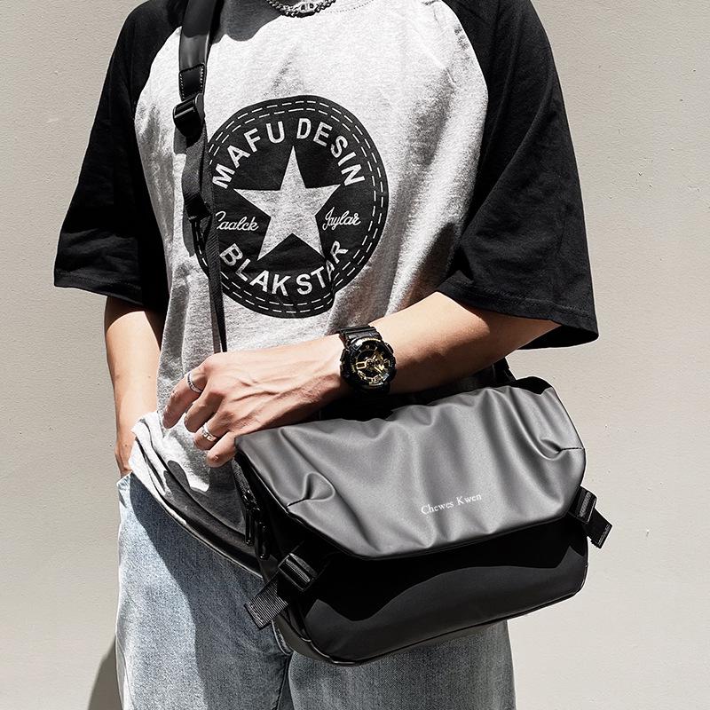 Men's Fashionable Oxford Cloth Crossbody and Shoulder Sling Bag