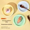 ZISIZ Plastic Round Serving Plate