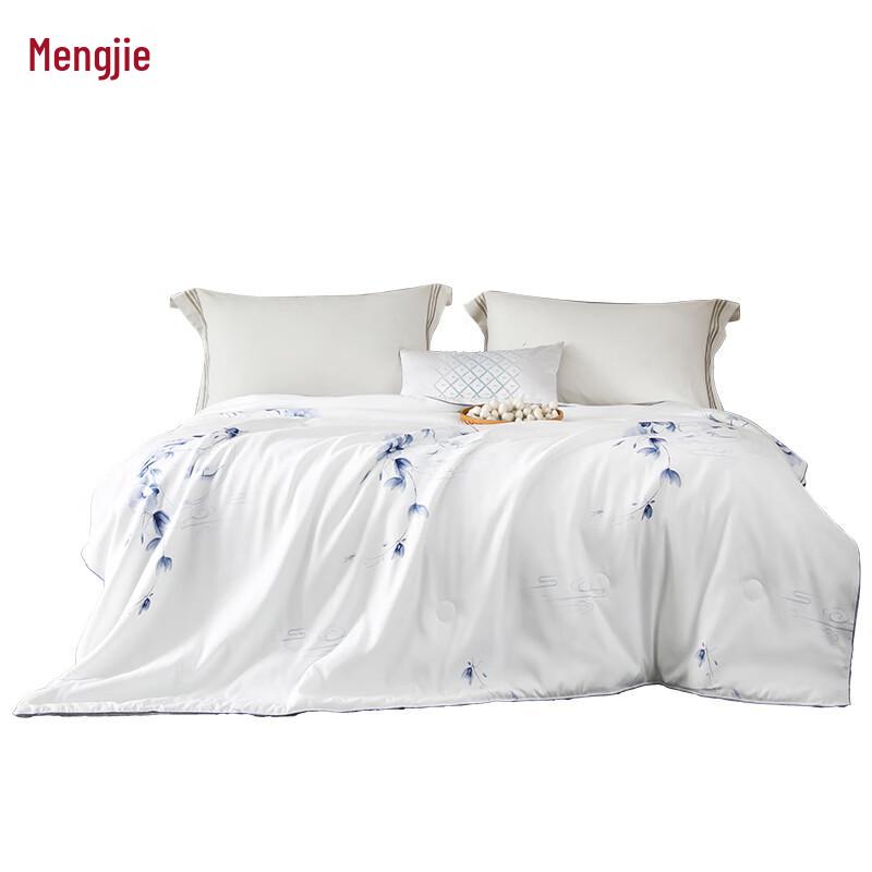 

Mengjie Floral Cooling Fiber Quilt
