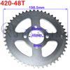 428/420 Chains 25T/31T/32T/41T/48T 48MM Sprockets Rear Back Sprocket Cog For ATV Quad Pit Dirt Bike Buggy Go Kart Motorcycle