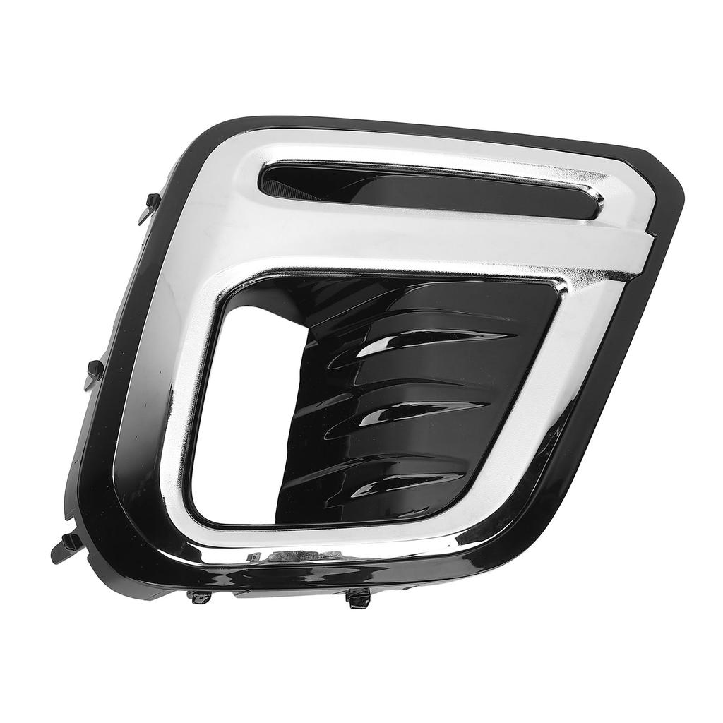 Cache de Bezel de Phare Antibrouillard de Pare-chocs Avant Cadre Noir Brillant Bande Chromée Résistant à l'Eau Garniture de Bezel de Phare Antibrouillard pour Forester SK