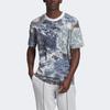 Adidas Originals Trefoil Casual Print Fitness Round Neck Short Sleeve T-Shirt Men Tops Multicolor GD9276