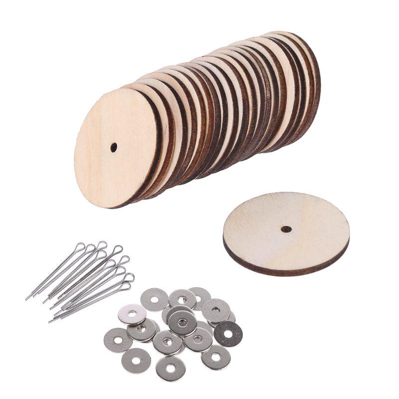 10 Sets Wood Joints Connectors for Handmade Bear Children Kids Toy DIY Scrapbooking Manual Handi