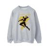 DC Comics Mens Black Adam Golden Bolt Chest Sweatshirt