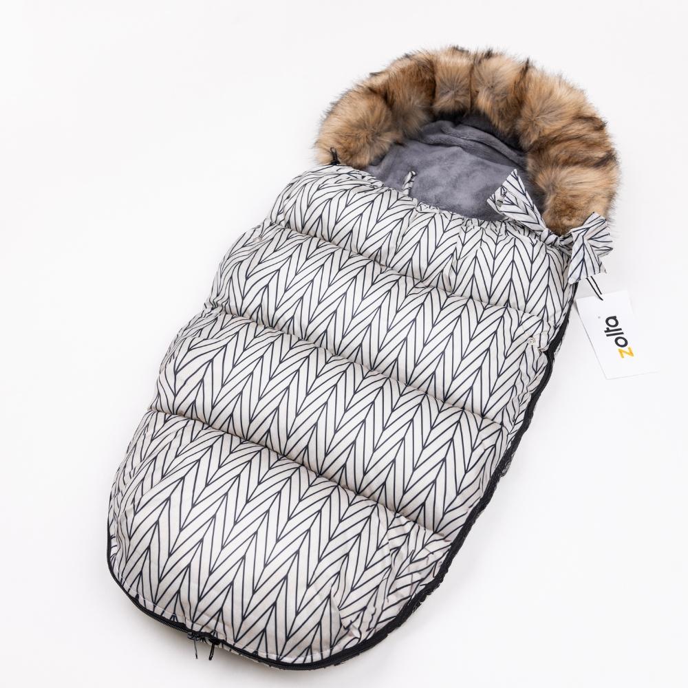Winter Sleeping Bag, Warm, Fleshy, for Sleds, for Car Seats, Soft Sleeping Bag