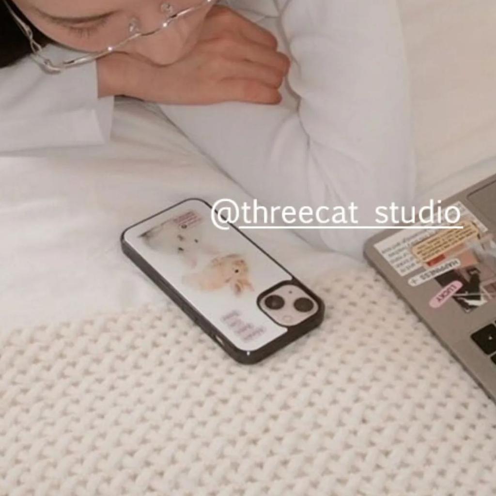 Korean Ins Design Cute Rabbit Simplicity Cartoon Creative Phone Case For iPhone 17 Air 16 15 14 13 12 11 Pro Max Plus Y2K Cover