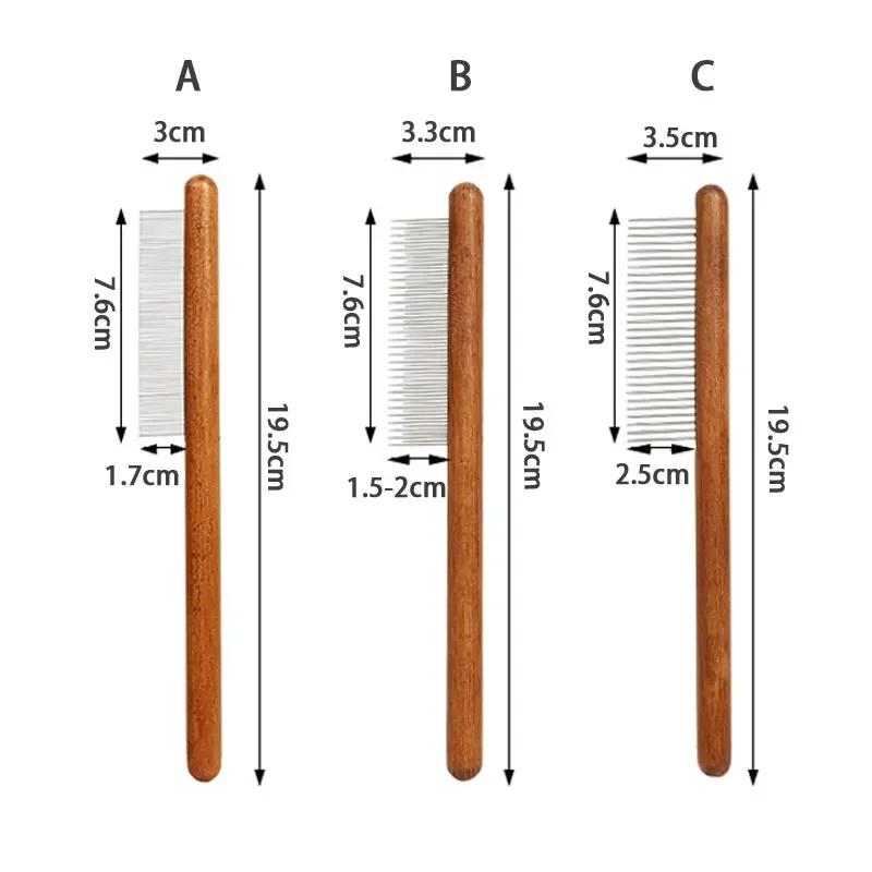 Stainless Steel Pets Dogs Accessories Grooming Dog Brush Pet Cats Hair Home Puppy Supplies Tick Removal Flea For Stuff Products