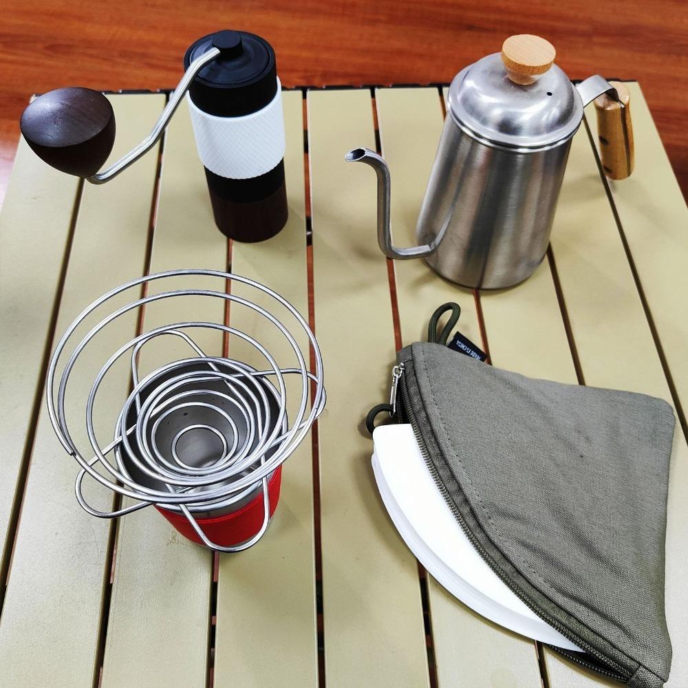 

Waterproof Fabric Coffee Filter Paper Storage Reusable Canvas Coffee Filter Bag Outdoor Travel