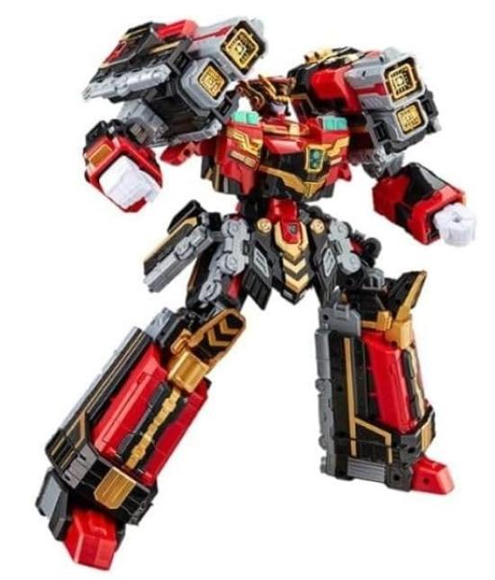 Metall Cardbot S Blast Zug Spielzeug Roboter Figur [Gebraucht]