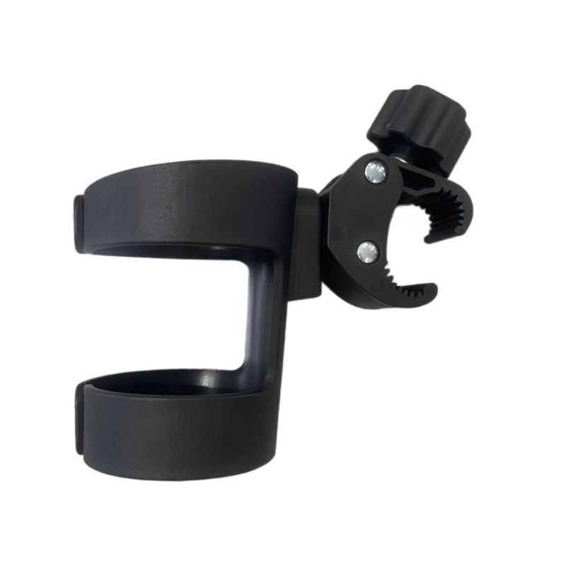 Universal Cup Holder for Strollers, Bikes, and E-Bikes - Quick Release Bottle and Kettle Holder for Baby Strollers and Umbrella Strollers