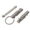 Hiking Titanium Alloy Buckle Ribbon Ending Buckles Belt Clip Quick Draw Keychain Hanging Buckles Key Ring