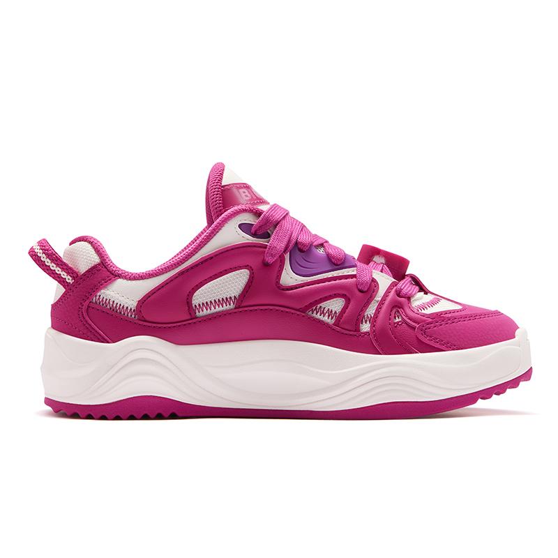 Fila Fusion Workwear Fabric Synthetic Leather Double Laces Round Toe Comfortable Low Top Skate Shoes Women Sneaker T12W612910F-GL