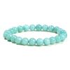 Natural Crystal Agate & Tiger Eye Stone Bracelet - Fashionable Round Beads for Men & Women